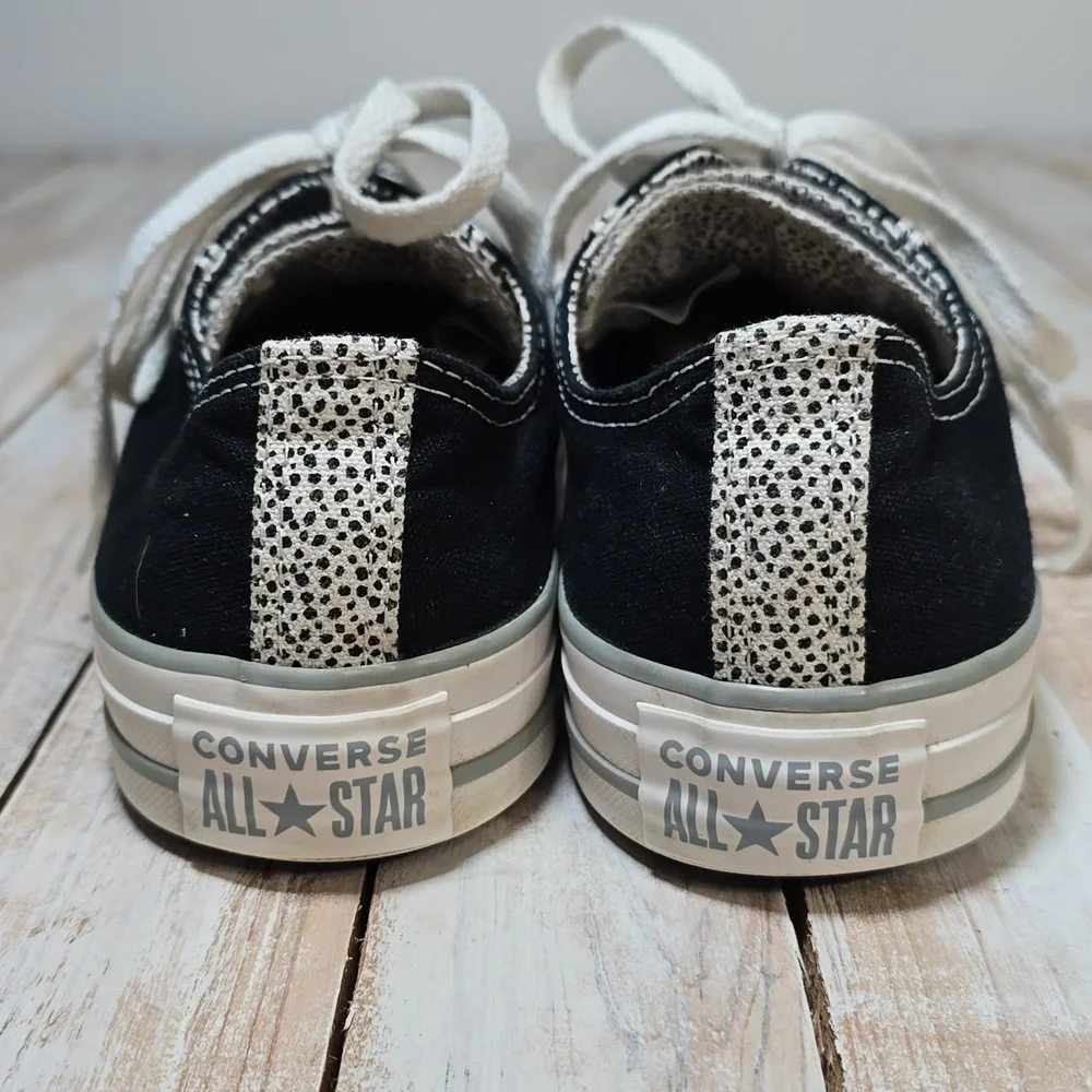 Converse Chuck Taylor All Star Double Tongue Low Tops Sz 9 - Picture 3 of 7